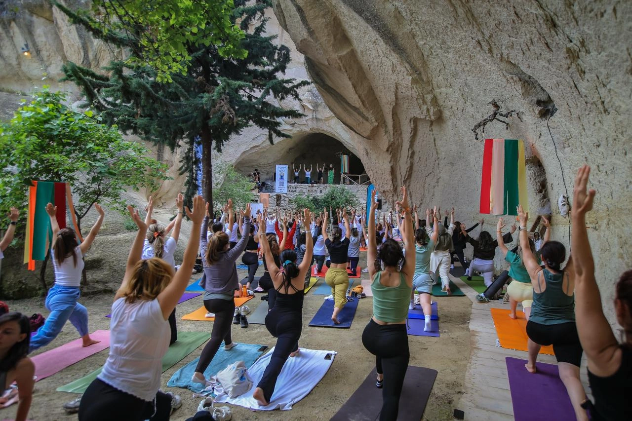 Kapadokya’da İlk Bi’Yoga Fest’e Yoğun İlgi