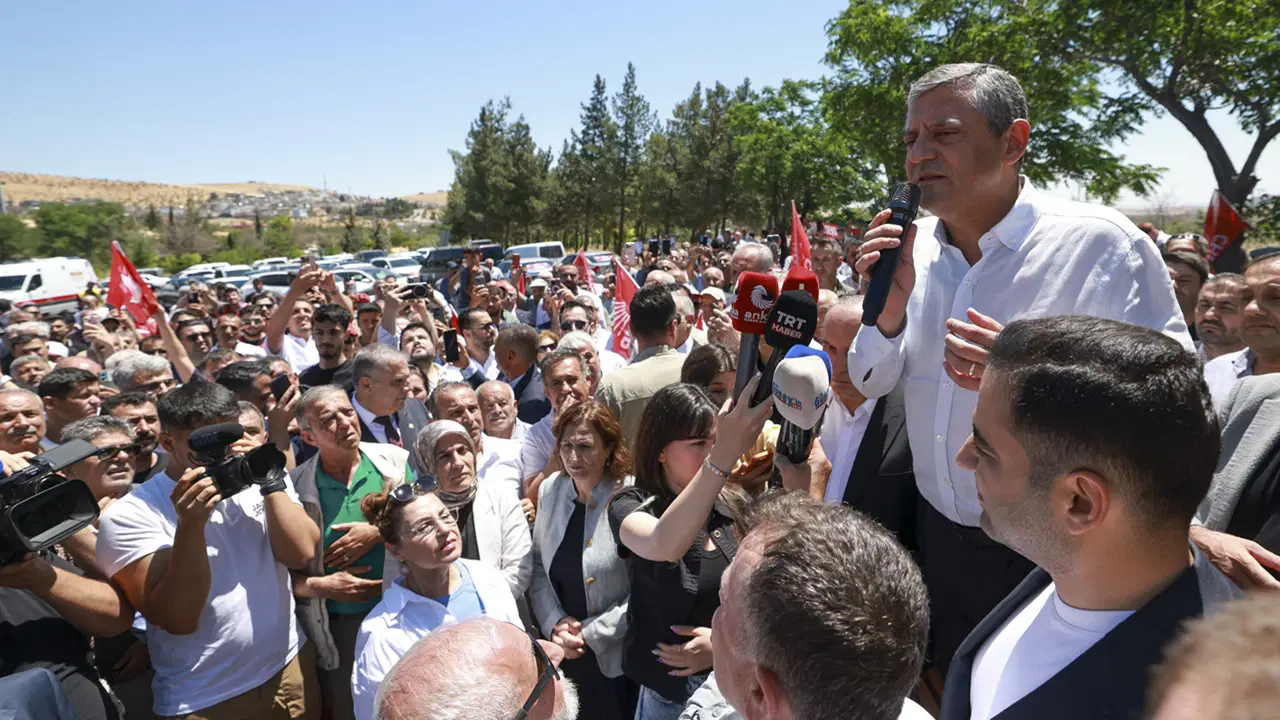 CHP Lideri Özgür Özel Gaziantep'te