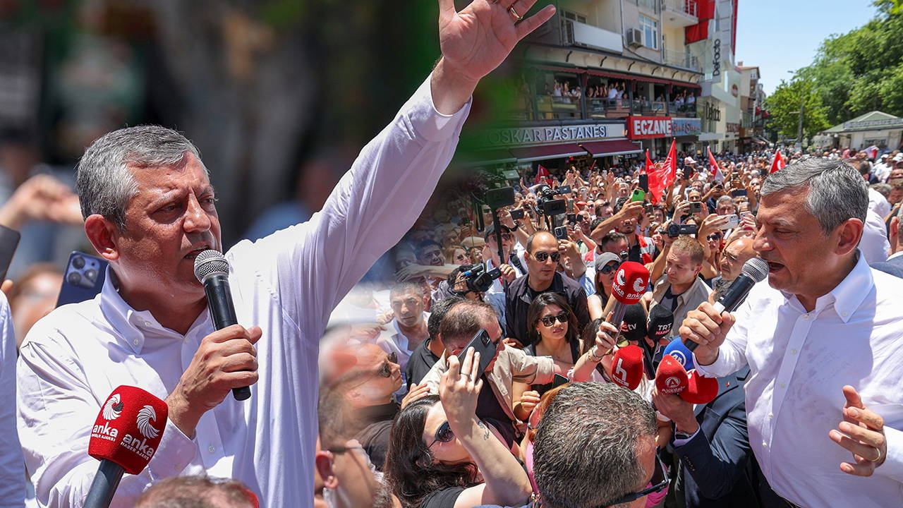 Özgür ÖZEL'e Niğde'de sevgi seli: 'Beni buraya sarayın gücü çıkarmadı'