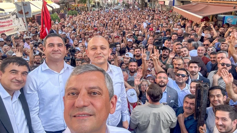 Özgür Özel'e, Kırıkkale'de halk büyük sevgi!
