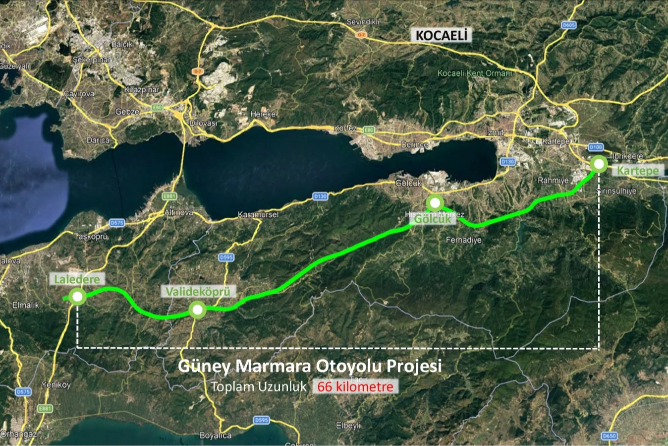 Kocaeli-Yalova Otoyolu Projesinde Kritik Adım!