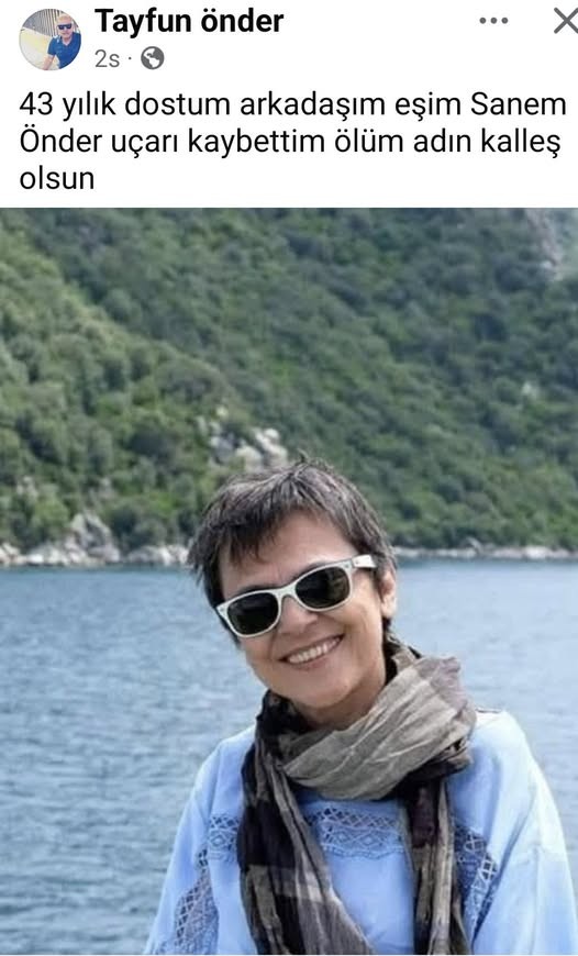 Emekli İlçe Milli Eğitim Müdürü Tayfun Önder’in eşi Senem Önder yaşama gözlerini yumdu!