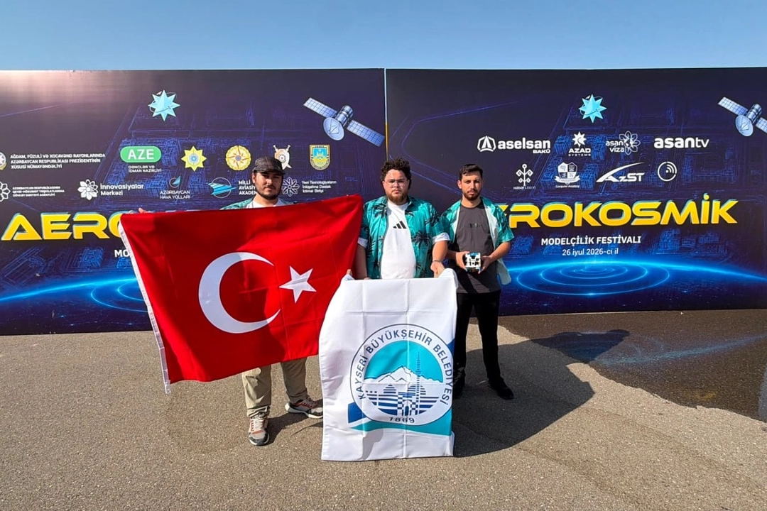Mergen Model Uydu Takımı Karabağ’da Türkiye’yi Gururla Temsil Etti