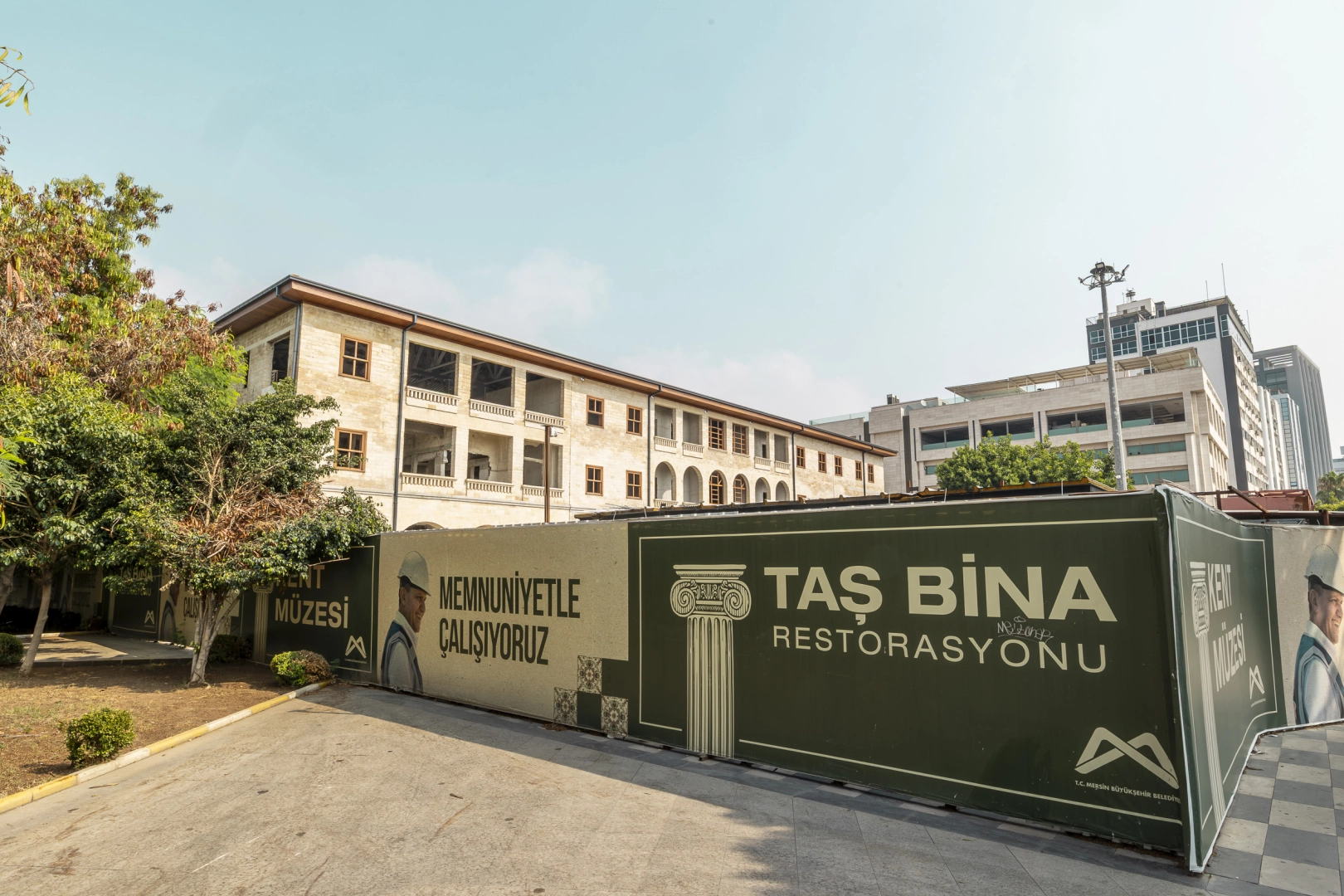 Mersin’de Tarihi Taş Bina Kent Müzesine Dönüşüyor