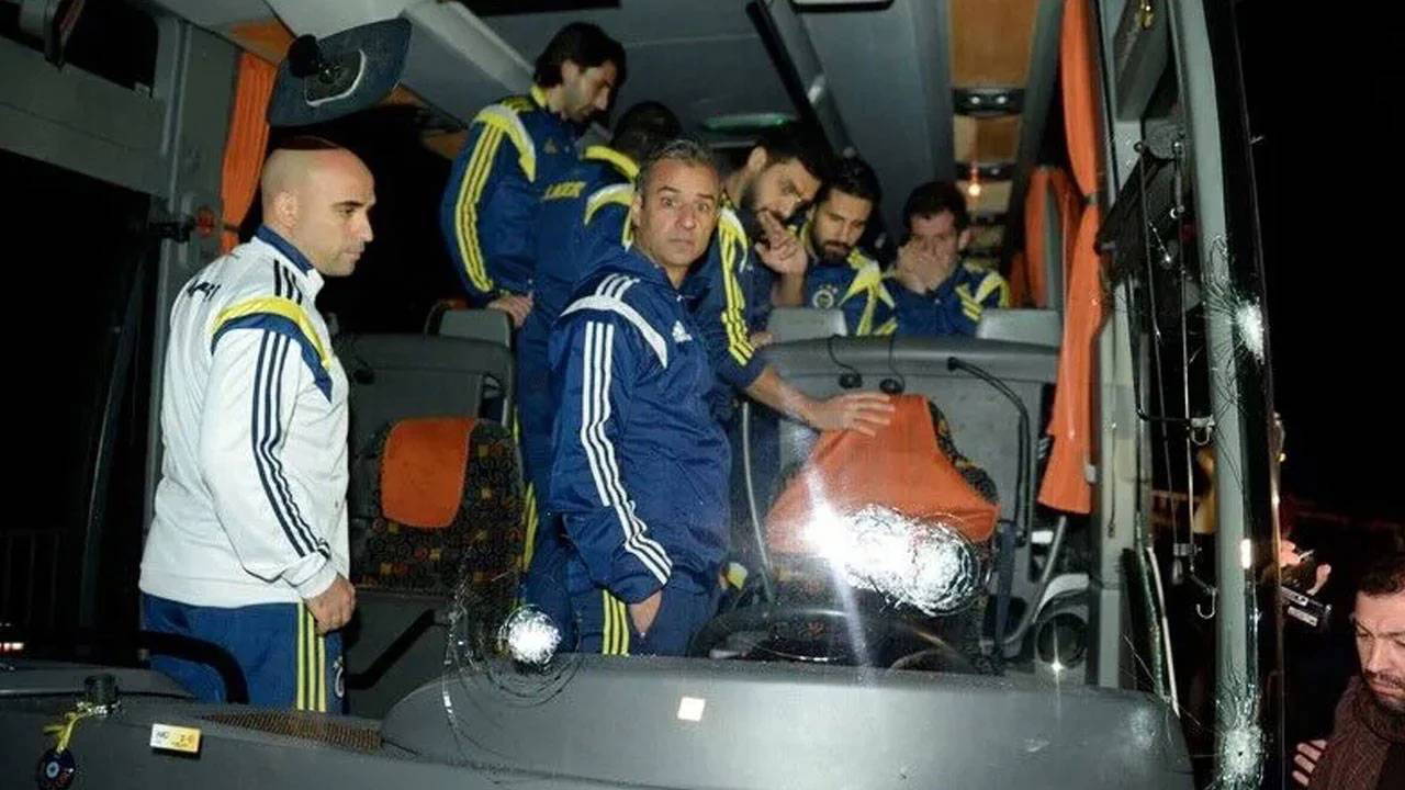 Fenerbahçe otobüsüne saldırı: 1 tutuklama!