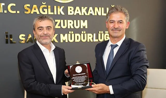 Erzurum İl Sağlık Müdürlüğü’nde Görev Değişimi