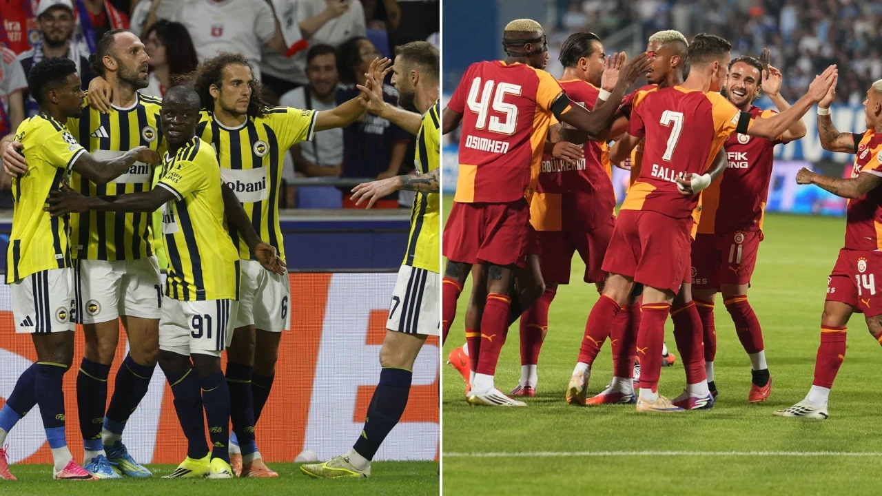 FENERBAHÇE ve GALATASARAY'ın UEFA Şampiyonlar Ligi'nde rakipleri belli oldu!