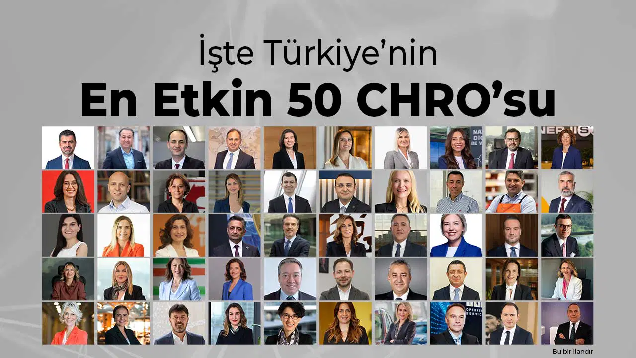 Türkiye’nin en etkin 50 CHRO’su belli oldu!