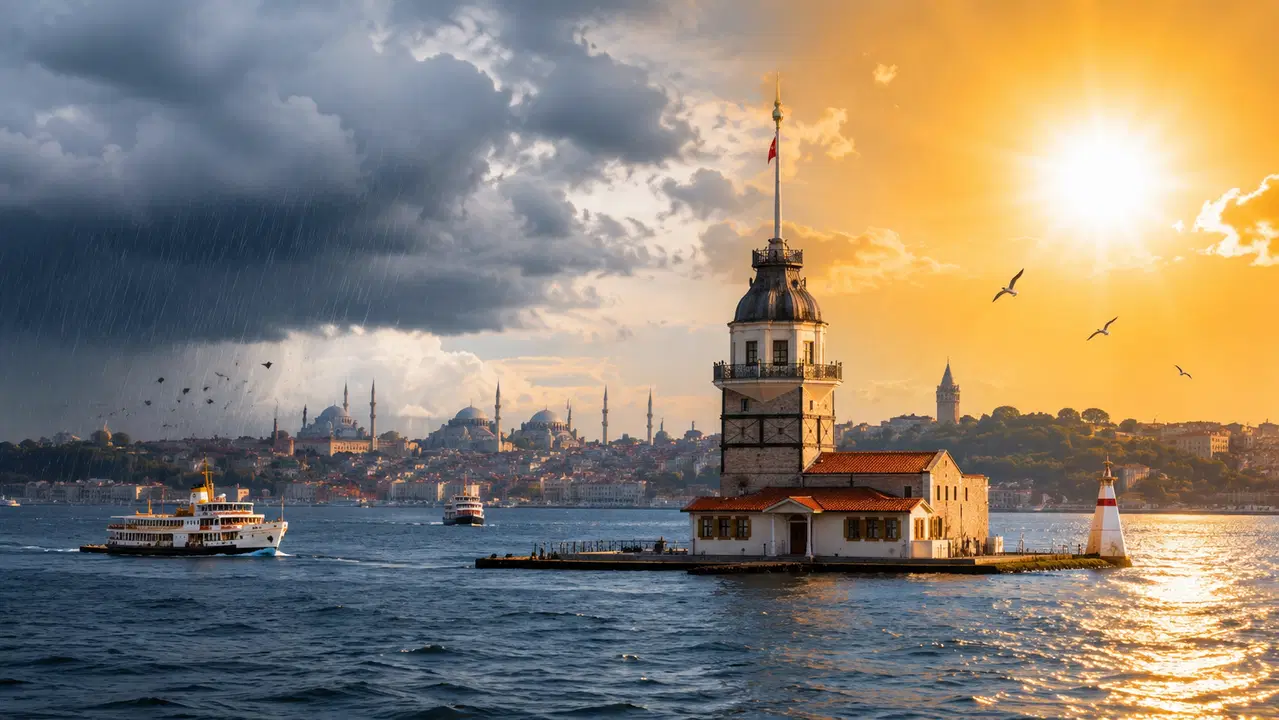 AKOM'dan İstanbul'a uyarı: Yarın gök gürültülü sağanak geliyor!