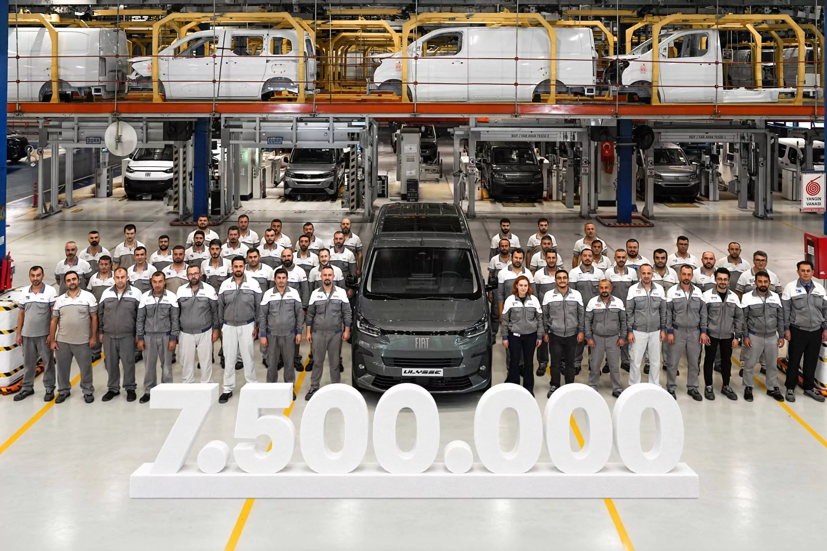 Tofaş Bursa Fabrikası’nda 7,5 Milyonuncu Araç Üretildi!