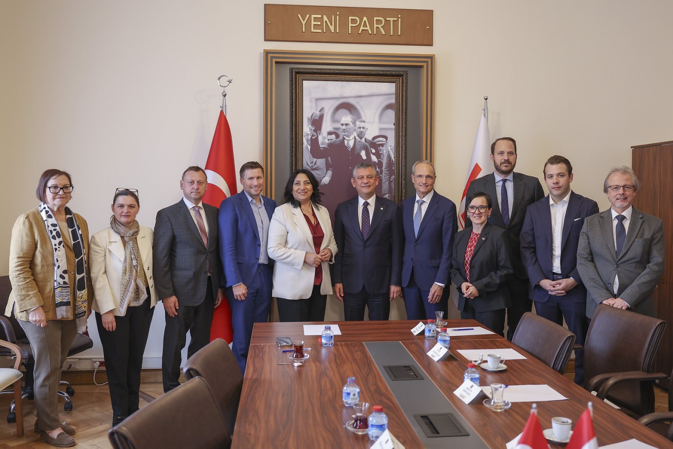 Özgür Özel, Avusturya Parlamento Heyetini Kabul Etti