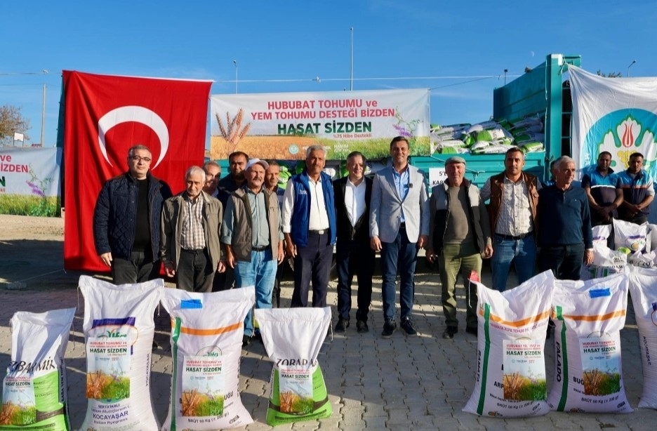 Manisa'da Üreticilere 564 Ton Tohum Desteği Sağlandı