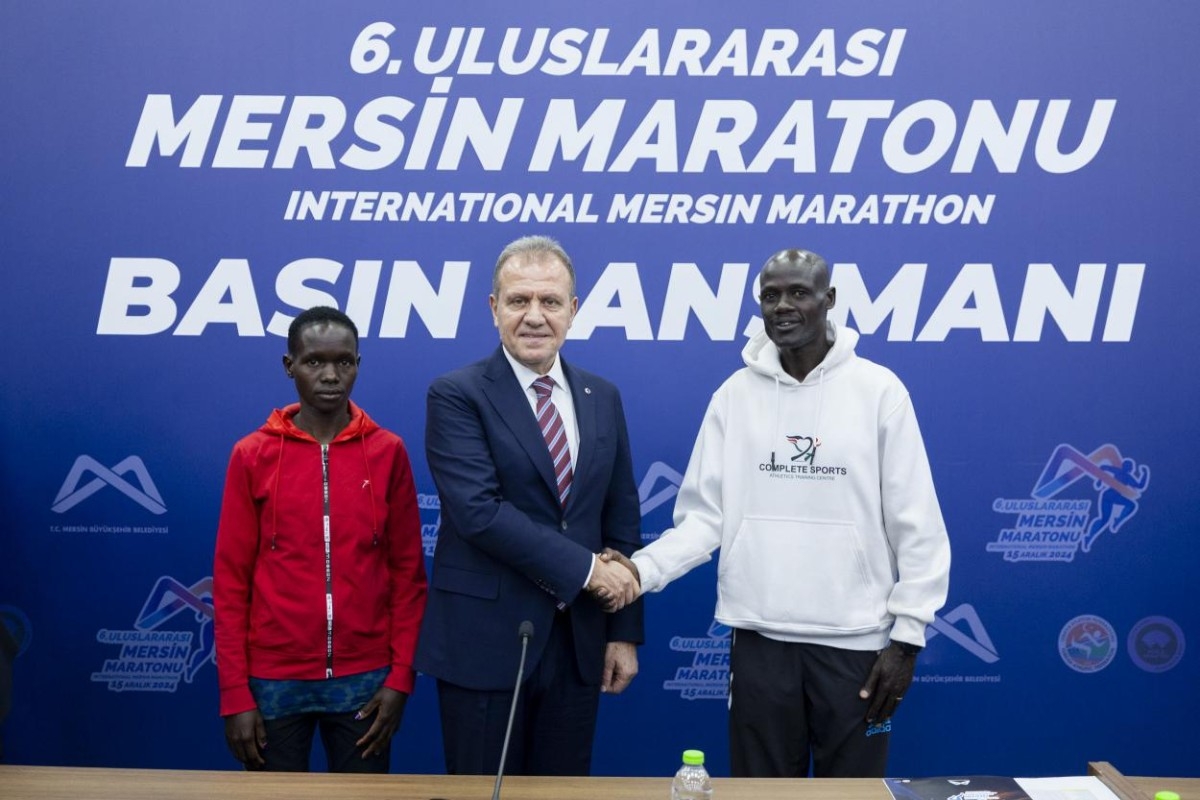 Başkan Seçer, 6. Uluslararası Mersin Maratonu'nun Basın Lansmanını Gerçekleştirdi