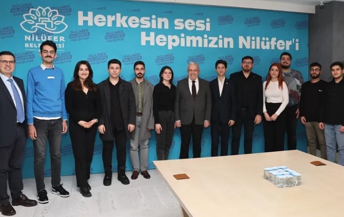 Bursa Nilüfer'de Başkan Özdemir, Gençlik Meclisi'ni Ağırladı