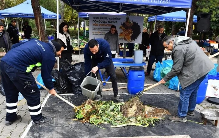 İzmir’de Organik Atıklar Ekonomiye Kazandırılıyor