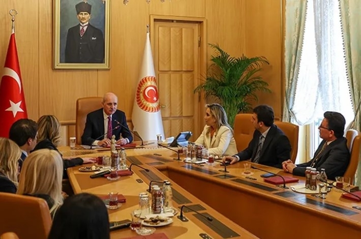 TBMM Başkanı Kurtulmuş, Antalya Heyetini Ağırladı