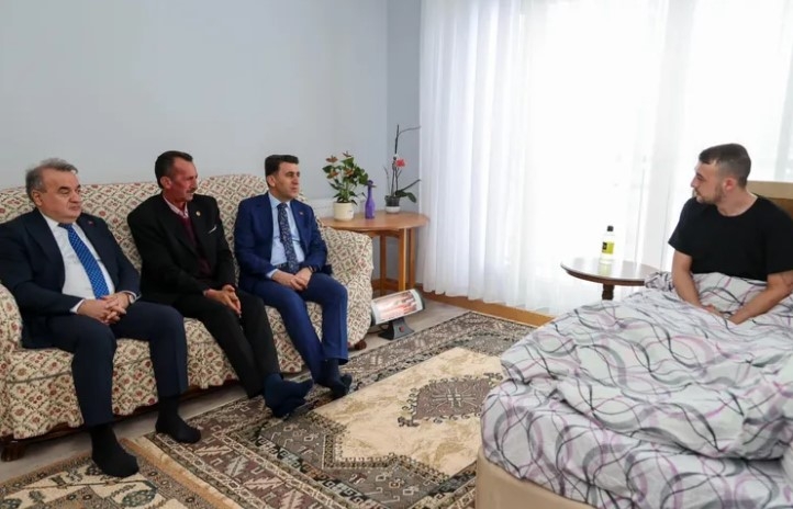 Bilecik Valisi Şefik Aygöl'den Gazi Bülent Aydın'a Ziyaret