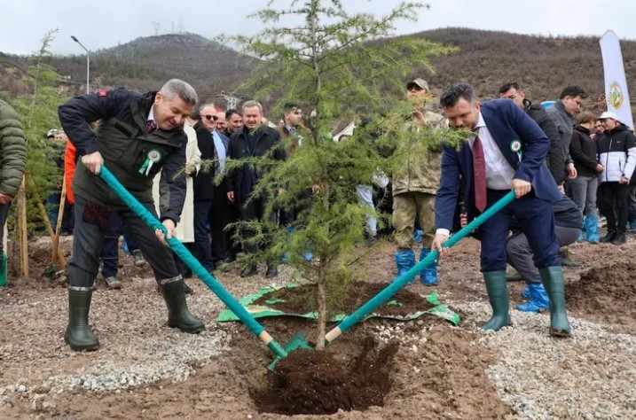 Artvin’de 21 Mart Dünya Ormancılık Günü’nde Fidanlar Toprakla Buluştu