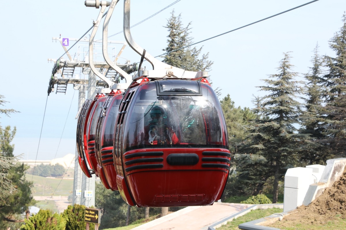 Amisos Teleferik Hattı yeniden hizmet vermeye başlıyor