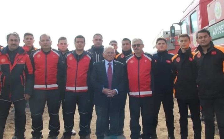 Kayseri İtfaiyesi'nden Yoğun Çalışma