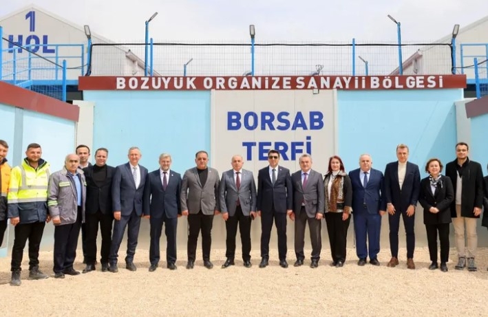 Bozüyük OSB’ye Modern Su Deposu ve Terfi Binası Kazandırıldı