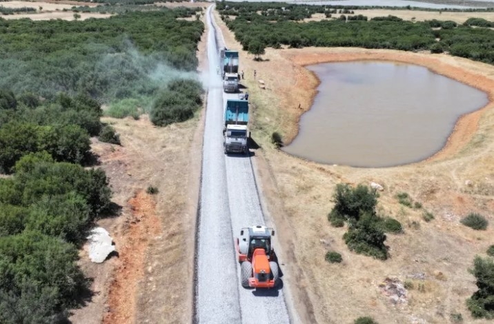 Manisa Büyükşehir İlçelerde Asfalt Atağını Başlattı