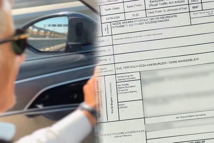 Bakan Uraloğlu'na, Hız Sınırını Geçtiği İçin Denetim Sırasında Ceza Kesilmiş!