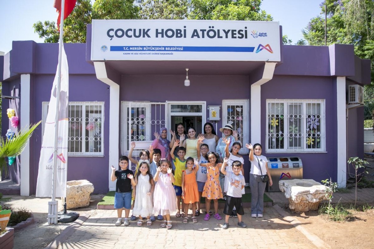 Silifke’de Çocuklar ve Veliler Atakent Hobi Atölyesi’nde Buluşuyor