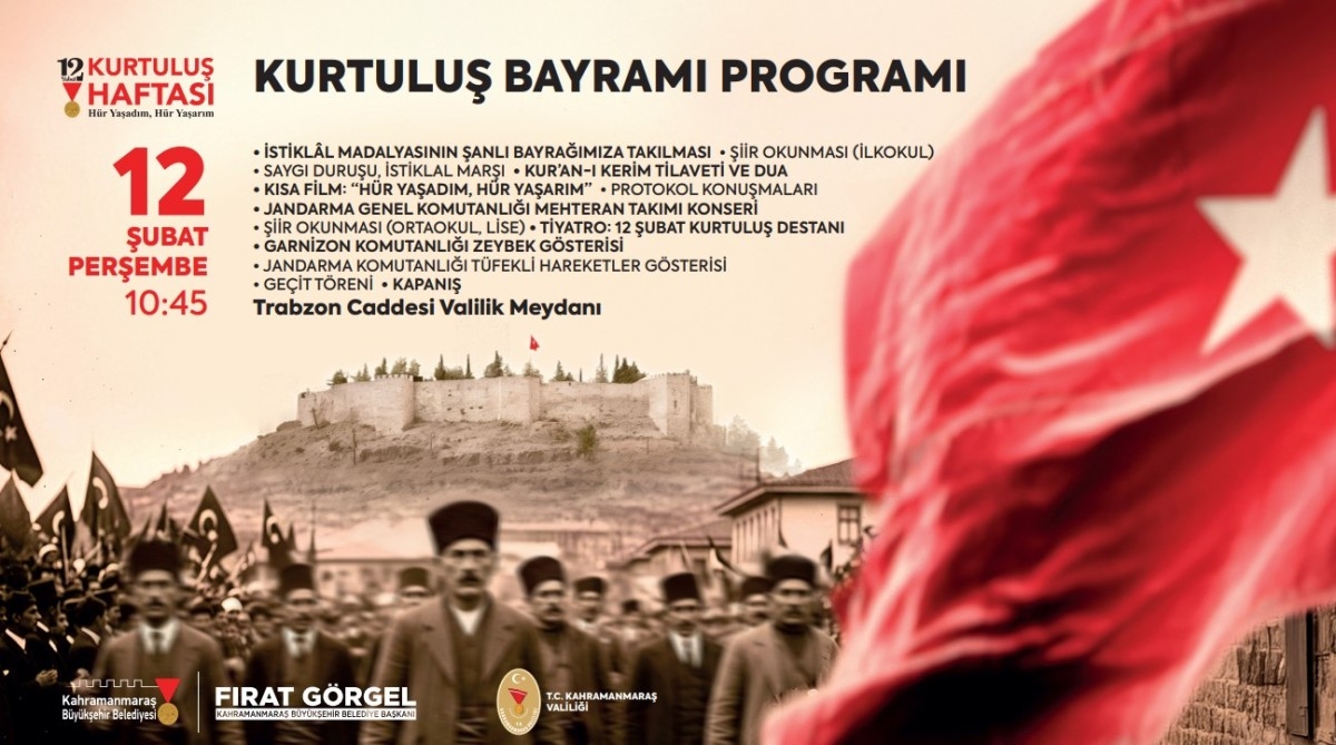 Kurtuluşun 106. Yılı Valilik Meydanı’nda Kutlanacak