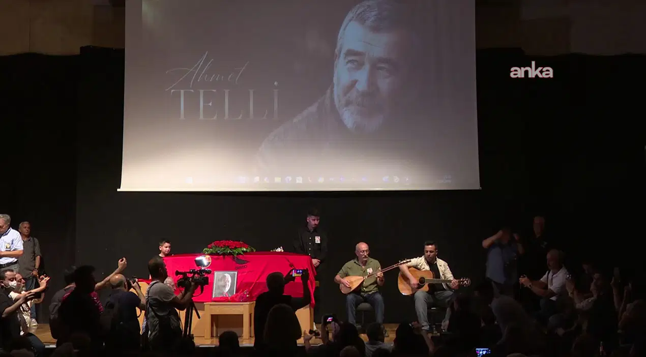 Şair AHMET TELLİ son yolculuğuna uğurlandı!