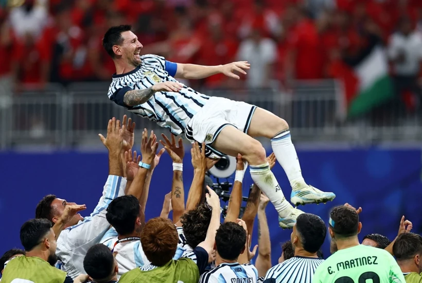 İspanya'nın rakibi belli oldu!  Lionel Messi ve arkadaşları pes etmedi... ARJANTİN 2-1 İNGİLTERE