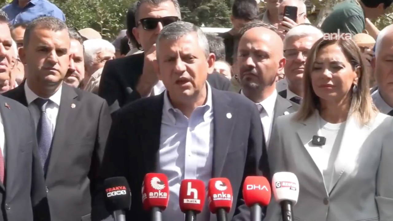 ÇORLU'da konuşan Özgür Özel'den 'Üsküdar' çıkışı: 'Millet gözaltındayken kapkaç yapacaklar!'