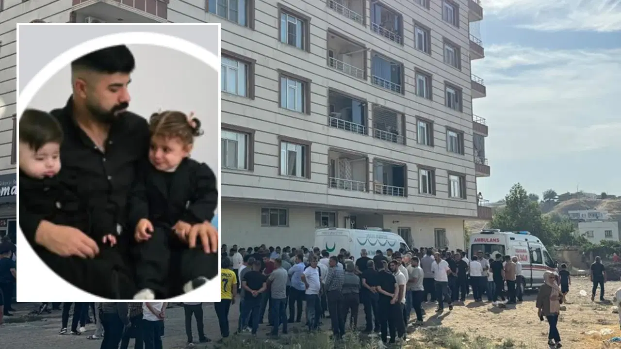 Batman'da acı aile kıyımı: Eşini ve çocuklarını bıçaklayıp kendini astı!