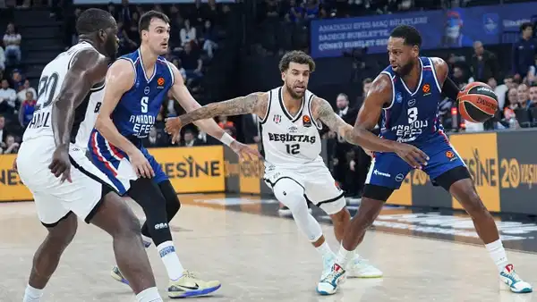 EuroLeagu'de Anadolu Efes, Beşiktaş'ı yendi!